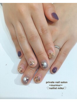 プライベート ネイルサロン マーマ(murmur)/大人可愛いデザイン