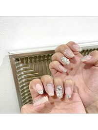 ワンホンネイル　韓国ネイル