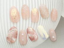ネイルクロエ(NAIL KCLOE)/ミラーニュアンスネイル