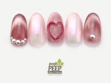 ピッピ 桜新町店(peep PEEP)/2025年バレンタインネイル-14