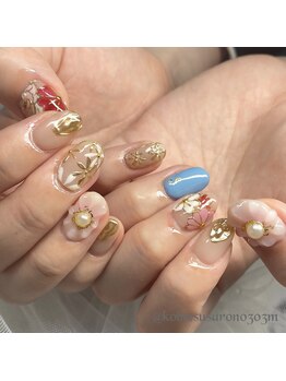 エム(M)/お正月ネイル☆