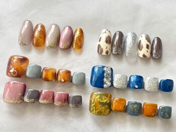 キャンアイドレッシー 藤沢店の写真/秋先取り♪最新デザインも続々！マグネットやミラー、シアーカラーのニュアンスデザインなど豊富♪