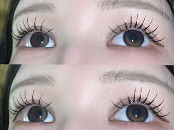 エルミンネイル(Hermine Nail)の写真/【SNS話題の束感まつ毛が叶う☆】ナチュラル～韓国アイドル風、タレ目風、ボリュームのある仕上がりなど◎