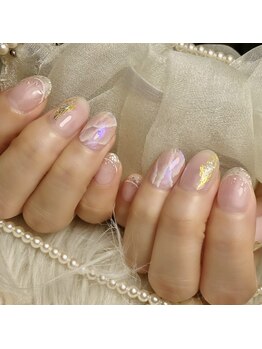 アオマリー(Aomalie)/クリア夏ネイル ¥10,230