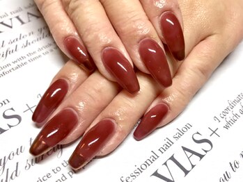 プロフェッショナル ネイルサロン ラヴィアス(LAVIAS)/【スカルプ】ワンカラーorグラデ