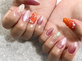 テラス(TERRACE)/人魚の鱗ネイル