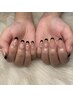 【ジェルオフ初回無料】上品フレンチネイル　￥6,600→￥5,940