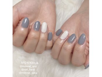 モナールアンド(MONNAL&)/冬色ワンカラー♪