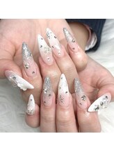 テネル 横浜(tener)/ホワイト冬ネイル