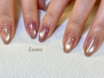 ルアナ(Luana)の写真/【オフ込み/パラジェル対応サロン】大人上品派さん、シンプルネイル派さんにオススメ！冬限定カラー入荷★
