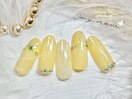 お花＊押し花ネイル