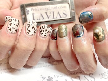 プロフェッショナル ネイルサロン ラヴィアス(LAVIAS)/【ジェル】10本アートし放題