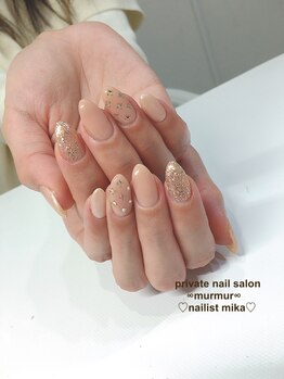 プライベート ネイルサロン マーマ(murmur)/キラキラデザイン