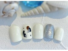 ネイルアンドアイラッシュサロン ブレス 長町南駅店(BLESS)/うずら風ネイル