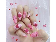 プリズム(PRISM)/ピンクネイル ハートネイル