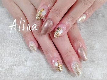 エリナネイルサロン池袋(Alina Nail Salon)/プレミアム定額デザイン6500円
