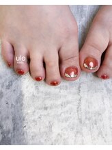 ウロネイルズ(ulo nails)/フット ホロフレンチミラー
