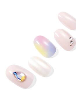 デュアスアール チャンドラ(DuasR chandra)/母の日ジェルネイル(デザインC)