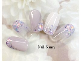 定額コースＭ　ニュアンス紫陽花