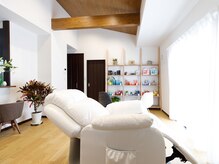 ゆったりふかふかリクライニングチェアー♪