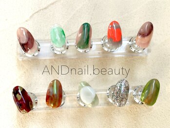 アンドネイル ビューティー(AND nail,beauty)/春ネイル/ニュアンス/藤沢