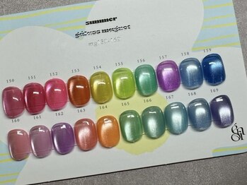 エマリー(emaly)の写真/【大人気enoiの新色*サマーガラスマグネット】夏に絶対オススメ!!上品な艶感×透明感抜群マグネット◎
