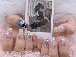 痛ネイル 推しネイル 3D
