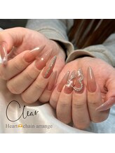 クリア なんば店(Clear)/ハートネイルデザイン