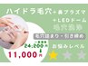 《毛穴洗浄×修復》毛穴洗浄＋プラズマ＋LED＋高濃度パック★60分