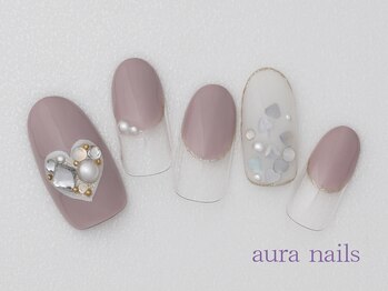 アウラネイルズ(aura nails)/☆ハンドデザインコース　¥8800