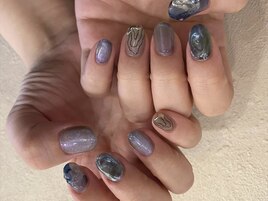 ブルーパープルニュアンス