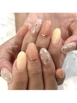 グリーディ(greedy)/夏ネイル