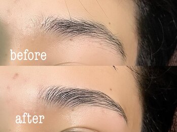 ロゼ ヴィレッタ/メンズ眉毛wax