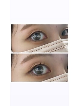 ルネッタ(Lunetta)/ストレートデザインL3パーマ