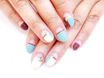 ネイルコレクション ベビーピンク(Baby Pink)/ジェル：フリーアート☆ブロック