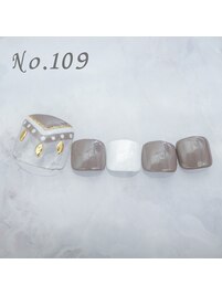 フットネイル：No.109