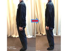 幸葉/膝が曲がってポッコリお腹が…