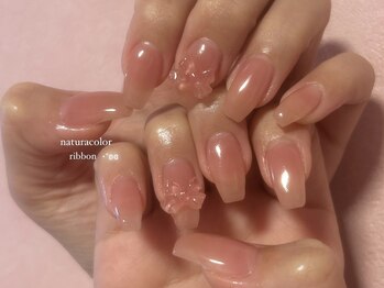 エマネイル プラスキハクヤ 肥後橋店(EmaNail+KIHAKUYA)/ナチュラルワンカラー