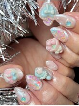 チャーレム ネイル(charlem nail)/モモ担当☆シンプルイメージ