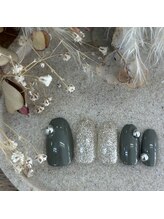 アヴェックアムール 豊田(avec amour)/natural スモーキーネイル