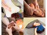 【腰～足まで下半身疲れを解消★】もみほぐし45分＋足つぼ30分￥6,700-☆