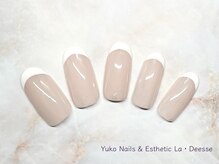 ユウコネイルズアンドエステティック ラ デェス(Yuko Nails & Esthetic La Deesse)/フレンチ＆カラー（ジェル）
