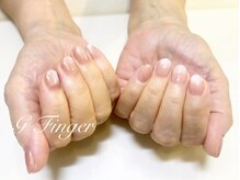 ジーフィンガー 大井町店(G Finger)/ベージュマグのうる艶ネイル