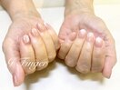 ベージュマグのうる艶ネイル