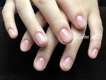 自爪綺麗に見えるクリアジェル☆