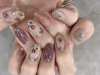 アンダースペル 桜木店(UNDER SPEL)/gorgeous flower nail