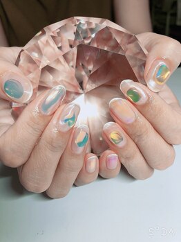 アートニュアンスネイルし放題