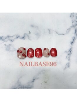 ネイルベースキュウロク(NAILBASE96)/さくらんぼネイル