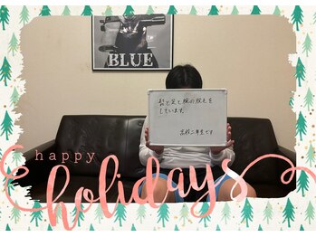 ブルー(blue)/眉毛Wax