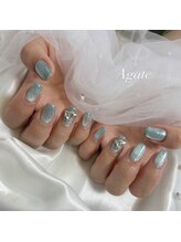 アゲート(Agate)/夏ネイル